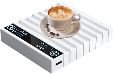 Balance à café précise | Balance à café électrique avec minuterie, ustensile de cuisine protégé contre l'eau pour la maison, les déplacements, le café, l'extérieur