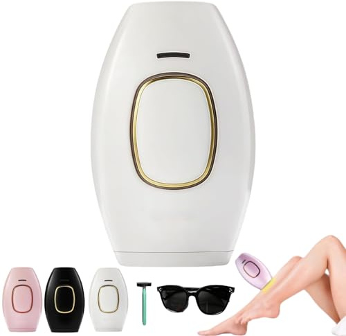 Loop Von Solippy-Effektives IPL Gerät zur dauerhaften Haarentfernung für Frauen und Männer – Ideal für Beine, Arme und Gesicht (Weiß 470nm-1100nm)
