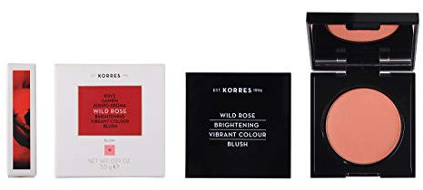 Korres WILD ROSE Rouge - 18 Peach, 1er Pack (1 x 5.5 g)