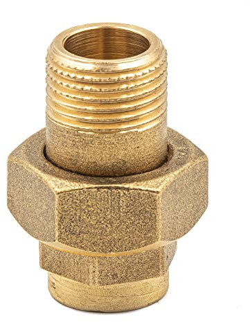 Messing Gewindefittings 15x1/2 – Verschraubung, Lötverschraubung, Anschlussverschraubung – Ideal für Wasser- und Heizsysteme