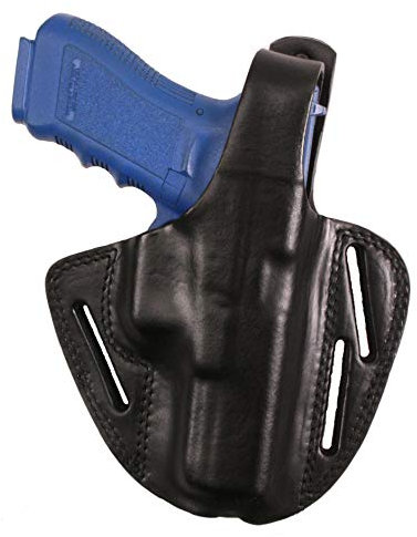 Gürtelholster COP® 0100 Pancake/Glock 17/22, schwarz, Rechtshänder