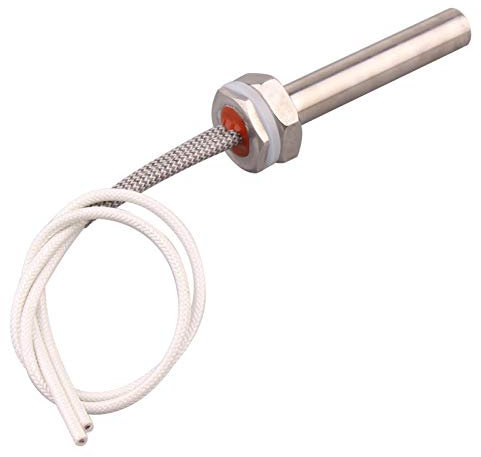 YZ-LIANG Riscaldatore per Animali Domestici 12v 100w Tubo di Acciaio Inox Elettrico Elemento riscaldante ad Immersione Cartridge Heater