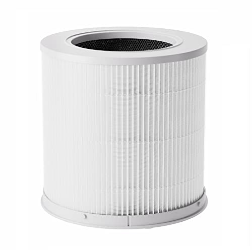 Xiaomi 4 Replacement Compact Filters, 6-12 Months Lifespan, True HEPA H13 for Home, Bedroom, Pets