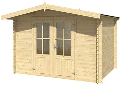ECabins Baltimore Garden Summerhouse Log Cabin (Natural)