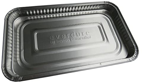 POWERHAUS24 Everdure Grillschale/Abtropfschale aus Aluminium, 10 Stück, perfekt geeignet für Force & Furnace Gasgrills, Profi-Qualität