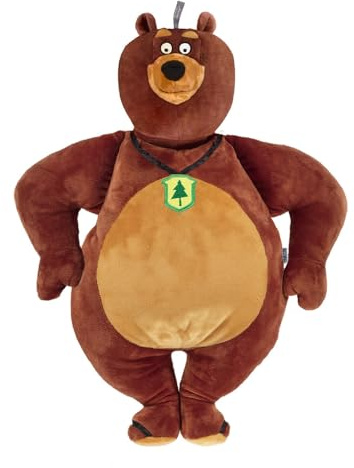 Fashy Wärmflasche mit Kuscheltier Grizzy aus Grizzy&the Lemmings, 0,8 L, 54x44 cm