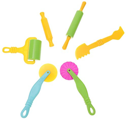 ibasenice 1 Satz Tonform Aus Farbigem Ton Kinderspielzeug Diy-kits Kinderwerkzeuge Teigwerkzeuge Plastilin-kit Teigspielset Smart Teig Spielset Tonformen Spielzeug Farbige Werkzeuge Aus Ton