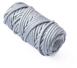 Treccia Per Veneziana In Polipropilene Ø 3 Mm. Grigio 20 Mt.