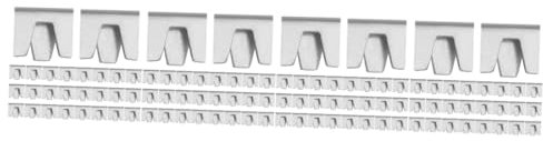 YARNOW 200pcs Wire Cage Clips for Bird Chicken Iron Hasps Easy Installation Fit for Securing Wire Mesh and Fencing