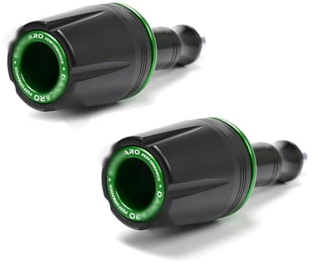 HYRHEV Falling Protection Fairing Guard Crash Pad Protector Accessories Motorcycle Frame Slider For Kawasaki Z125 Z400 Z900 Engine Cover(Green)