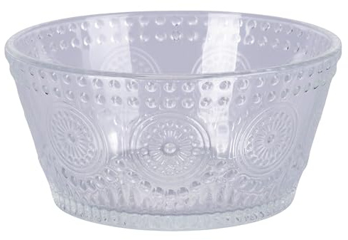 Villa d'Este Home Tivoli 1996 Cuenco de cristal de 380 ml, superficie trabajada, Imperial