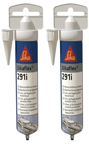 Sika – Dichtstoff – Sikaflex-291i Weiß – ideal für den Marinebereich – hochelastisch und überlackierbar – geruchsarm – 70 ml (Packung mit 2)