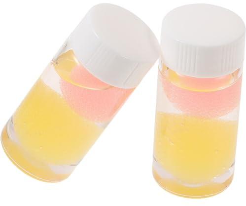 Detergente per Pinzette Extension Ciglia 2 Pezzi, Rimozione Adesivo | Pinzetta Extension Ciglia, Liquido Pulisci Pinze Extension Ciglia, Forniture per Pulizia delle Pinzette Colore Casuale
