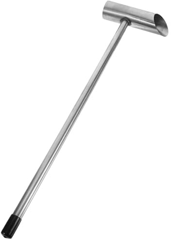 KICHOUSE Cucchiaio per Zucchero in Metallo Multifunzione per Macchina Marshmallow Manico lungo Ergonomico, Paletta Riutilizzabile per Caramelle e Alimenti, Accessorio Colore Colore Casuale