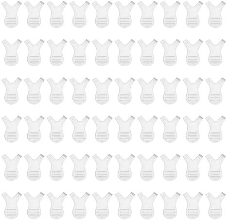 60PCS Mini Brosse à Cils en Forme de Y, Outil Lash Lift et Extension de Cils, Peigne Séparation Cils, Brosse Nettoyage Maquillage, Accessoire Beauté pour Salon et Maison