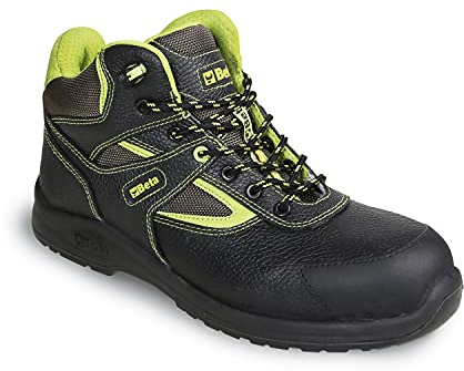 Beta7221PEK 43 - Scarpe Alte in Pelle Idrorepellente con Inserti in Nylon, Rinforzo antiabrasione nella Zona del Puntale e rapido sfilamento