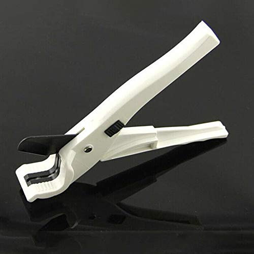 BE-TOOL PVC-Rohrschneider, Kunststoff-Rohrschere, strapazierfähig, Rohrschneider, zum Schneiden von PVC-Gas-Kunststoffrohren, weiß (Fast-SA-5603, 30 mm)