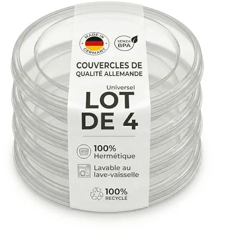 Xilmark Can Lids for Tins, Lid Covers Pet, Plastic Cap Reusable, Paw Pal Can Tin LidsAirtight Food Top (4 PACK 73 mm)