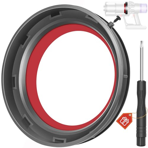 RUKHOOL V11 V15 Anillo de Sellado Fijo de Cubo de Polvo para Dyson V11 V15 Recambios Cubo Piezas de repuestos Partes de reparación SV14 SV17 SV15 SV22 SV28 aspiradora Accesorios Destornillador