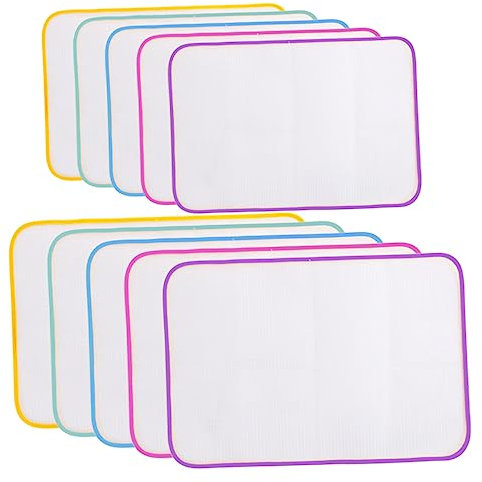 Alipis 10stücke Hitzebeständige Bügelmatte Anti-Scald Bügeltuch Für Zuhause Wärmeisolierende Bügelunterlage Zufälligen Farben