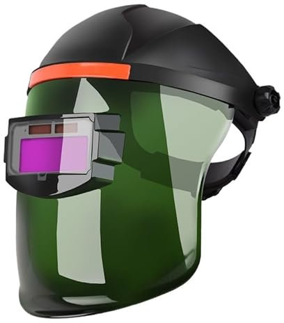 Máscara protectora de soldadura de cara completa, antivaho, pantalla completa, pantalla Ultra HD, máscara de soldadura ajustable, máscara antivaho a prueba de, casco de soldadura, cobertura completa a