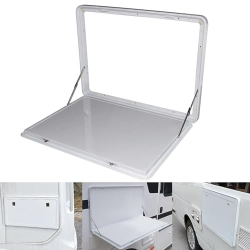 Klappbare Wohnmobiltische mit Schloss, Wandklapptisch, umklappbarer Schreibtisch, schwebender Wandtisch, hängender Esstisch, Computer-Arbeitsplatzbock (Farbe: Schlüssel, Größe: 60 x 45 cm)