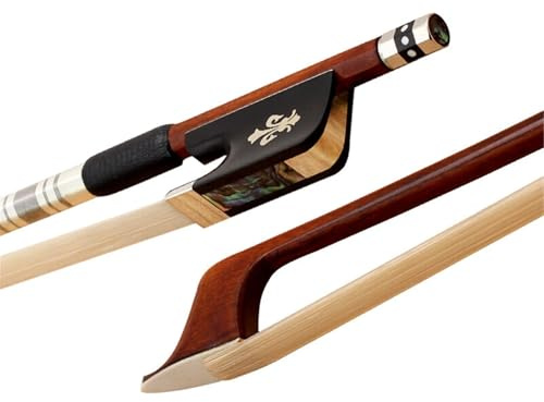 Geigenbogen volle Größe 4/4-1/8 Geigenbogen Aus Brasilianischem Holz Reines Schachtelhalmhaar Geeignet Für Anfänger Für Lernen Und Üben(3/4)