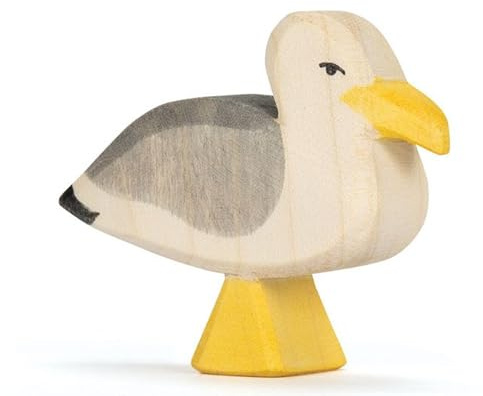 Ostheimer - 16815 - Möwe, Holz, Handarbeit, 6cm x 4,5cm x 2cm