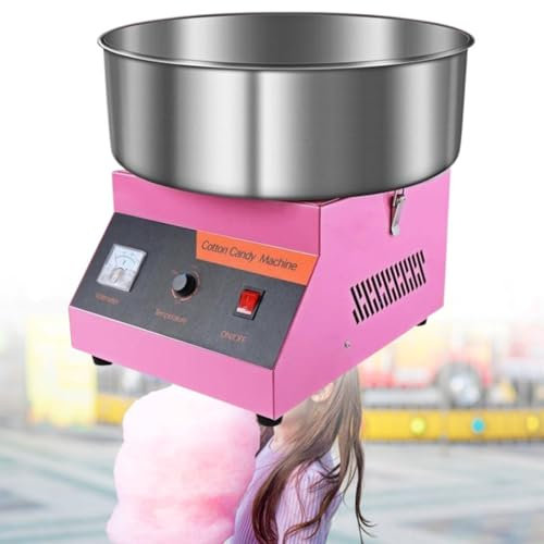 Macchina per zucchero filato commerciale da 1000 W. Prepara rapidamente i marshmallow per le feste di compleanno.