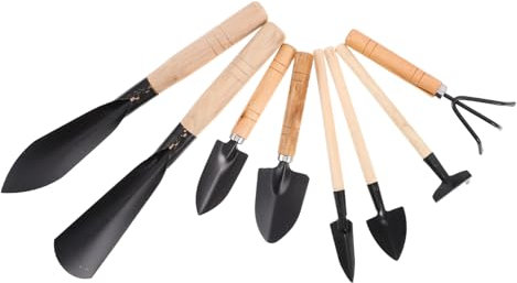 ibasenice 1 Juego De Herramientas para Trasplantar Suculentas, Kit De Herramientas Manuales De Jardín, Tenedor Desmalezador, Pala De Mano para El Cuidado De Bonsáis, Flores En Maceta Y