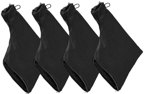 4-Pack Saw Dust Bags, Zippered Dust Cover Bags for Belt Sander Parts & Mitre Saw Accessories, Easy Disposal, Fits Model 255 Mitre Saw, Compatible with Sander and Power Tools Accessories