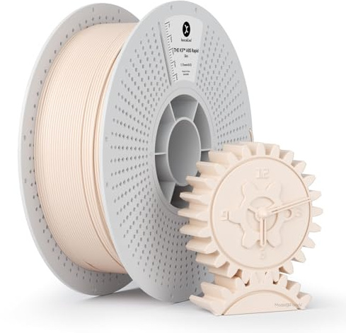 kexcelled ABS Rapid Filament, 500mm/s Stabiler Druck, 1,75mm 1kg, Hautfarbe | Hochgeschwindigkeits, Hohe Temperaturbeständigkeit, Abnehmbare Spule, für FDM-Drucker