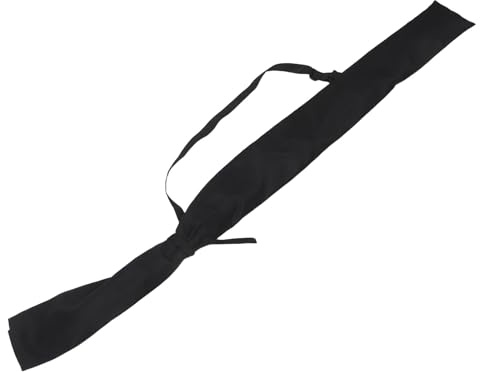 Gatuida Bolsa para Espadas de Artes Marciales Taichi, Funda de Tela Engrosada Negra, con Correa Ajustable para Llevar Espalda, Pack de 2 Unidades con Estuche de 1 Metro para Entrenamiento