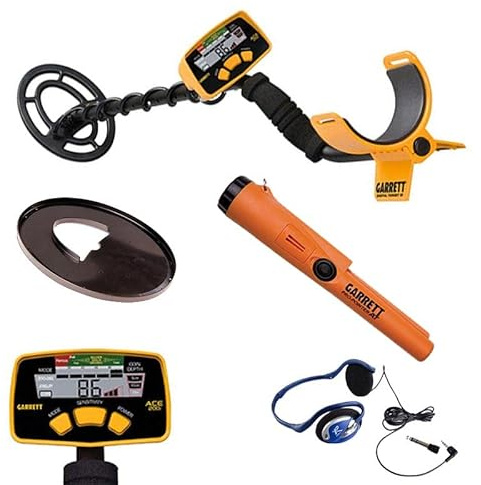 Pack : Détecteur de métaux Garrett ACE 200i + Propointer AT étanche + Accessoire