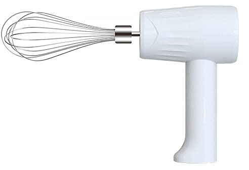 Batteur à main, fouet électrique, petit mélangeur portable à 3 vitesses, mélangeur de gâteau de collecte de nourriture, fouet sans fil rechargeable par USB pour biscuits, gâteaux, piles, pâtisserie