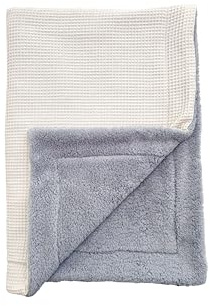 Odenwälder Waffel Schmusedecke – Kuschelige Babydecke aus 100% Baumwolle, atmungsaktiv und hautfreundlich, ideal für Babys und Kleinkinder, weich & pflegeleicht Soft Sand