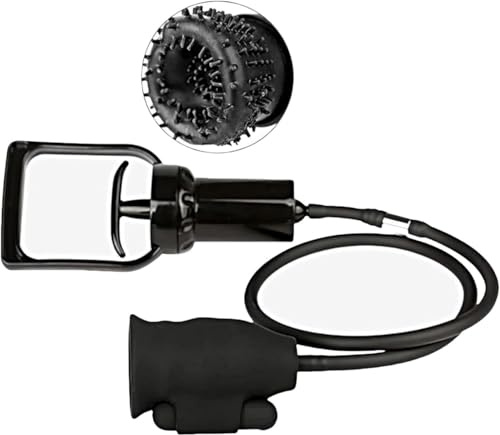 Pump Cock Enlarger Trainer Sex Toy for Men 10 Different Vibrating Suck Stroke Penis Head Glan