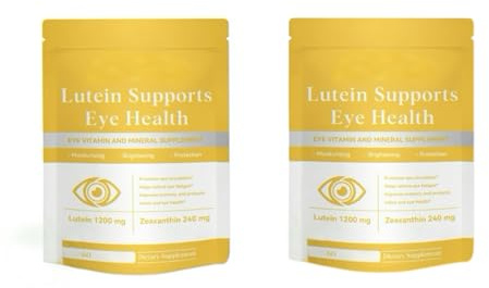 Vitamina para la salud ocular, ayuda a aliviar la fatiga visual y la visión nocturna.,2Pcs
