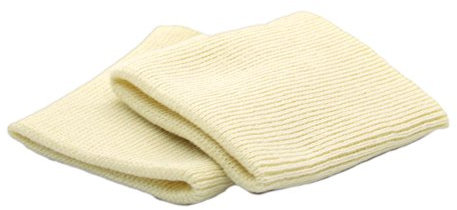 2 Elastische Bündchen für Kleidung - Ideal zum Nähen und Reparieren von Kleidungsstücken | Perfekt für Pullover, Hosen und Trainingsanzüge | 7,5 cm breit. (3. Elfenbein)