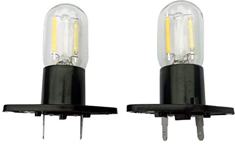 Led Filament Light 1.5w Z187 Microwave Bulb 125v 20w Equivalent Incandescent Lamps for Galanz Refrigerator Microwave Oven Electrical Range Hood Indicator Light
