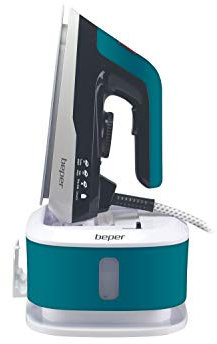 BEPER P204CAL200 Sistema de Planchado de Ciclo Continuo, Cerámica, Negro/Otanio, Grande