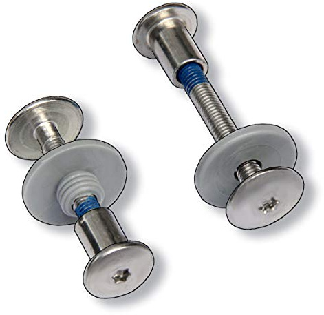 Balkonschrauben-Set M5 x 35 mm aus A2 Edelstahl Trespa Schraube (50 Stück M5 x 35 mm)