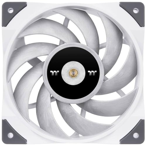 Thermaltake TOUGHFAN 12 | High Static Pressure Fan | Gehäuse-Lüfter | PWM | 500-2000rpm | Snow