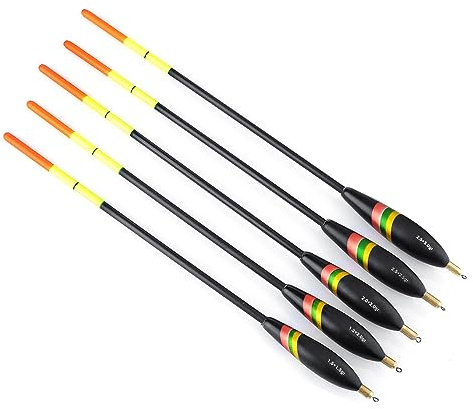 yamuduo Fishing Waggler-Posen Set - Vorgebleite Angel-Posen & Schwimmer Friedfisch Angeln Laufposen