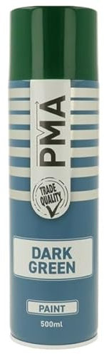PMA DARK GREEN FAST-DRYING SPRAY PAINT 500ML