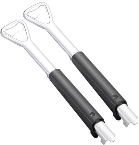 Abrelatas ajustable, abridor de tarros de acero inoxidable 3-1, abridor de tapas de cristal, abridor de tapa de cristal manual, abridor de botellas antideslizante para personas mayores, abrebotellas