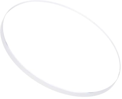 CoCud Lentille en Cristal de Verre de Montre, 37mm Diamètre 1,5mm Épais, Remplacement de Verre de Montre Minéral Ultra-Transparent Rond Plat - (Pour Réparations Bricolage d'Horloger)
