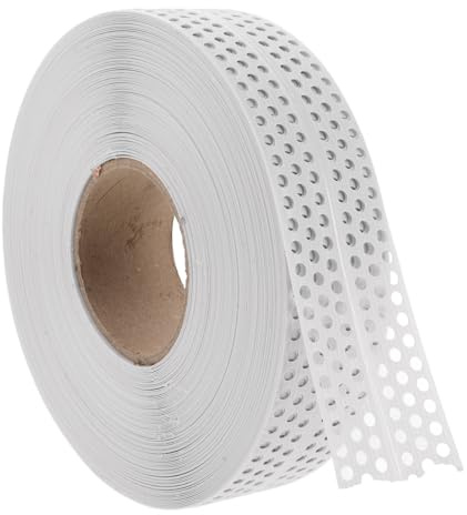 SEWACC Drywall inside outside Corner Tape for Wall Repair Pvc Corner Belt Replaceable Drywall Tape for Plastering Jobs