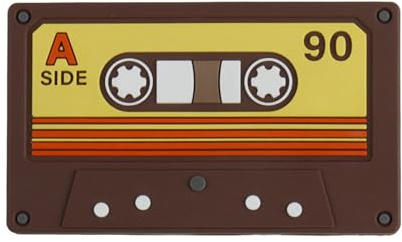Divisor de cubo 2 USB C 2 A con forma de casete retro de 5 Gbps Adaptador de transferencia de datos para estación de trabajo sistema de entretenimiento multipuerto C Hub Divisor