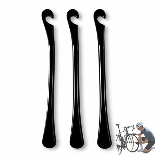 Yowfond Fahrrad-Reifenheber, 3-teilig – Stabile Montagehilfe aus Metall für schnellen & kratzfreien Reifenwechsel